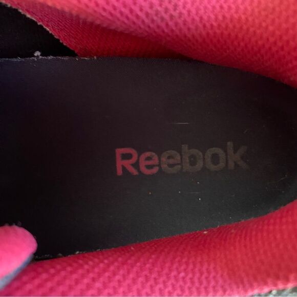 Women's Reebok Zig Tech Gray Pink Sneaker Athletic Shoe Size 6.5 - Picture 9 of 11